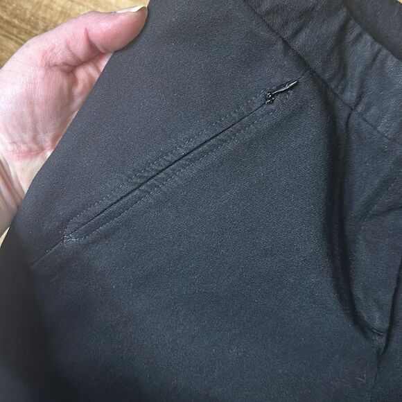 Theory Adalwen Jetty‎ Slim Zip-Pocket Pants Black Size 4 - Picture 5 of 7